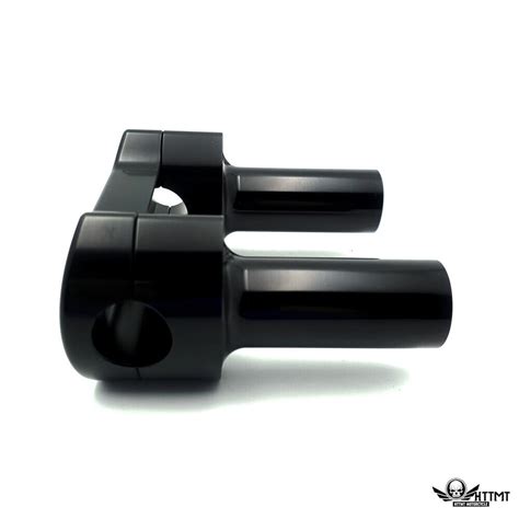 Httmt In Hefty Handlebar Riser Top Clamp Kit Black In Tall