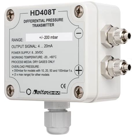 Delta Ohm Hd T Relative And Differential Pressure Transmitters Jual