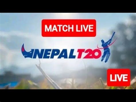 Nepal T20 League Live Kathmandu Knights VS Far Western United YouTube