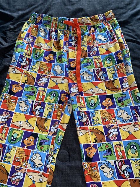 Nickelodeon Pajama Pants Mens M Rugrats Ren And Stimpy … Gem