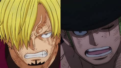 Zoro And Sanji Vs King And Queen Zoro Breaks Kings Mask One Piece 1052 Youtube