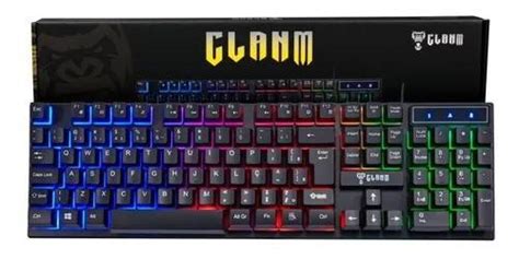 Teclado Fio Jungle Cl Tj8313 Preto Membrana 1 5m Clanm Teclas