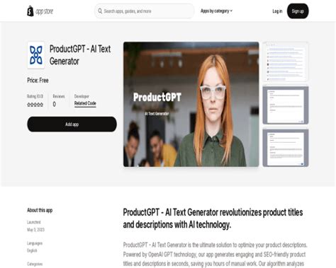 ProductGPT Review Pricing And Features Aisys Pro