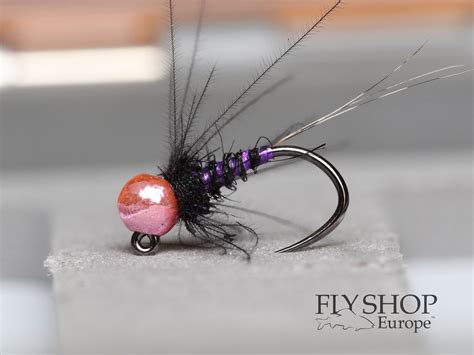 Pink Head Jig Nymph Special V1 Black