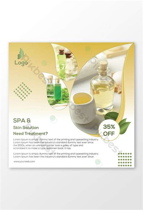 Beautiful And Unique Spa Banner Design | AI Free Download - Pikbest