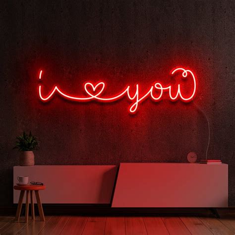 Signe Néon Led Coeur Heart Drip Myneonclub