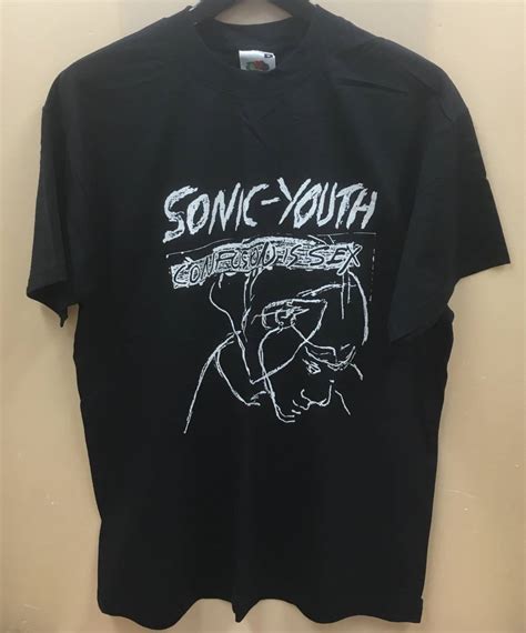 Yahoo オークション Tシャツ SONIC YOUTH Confusion Is Sex Mサイズ