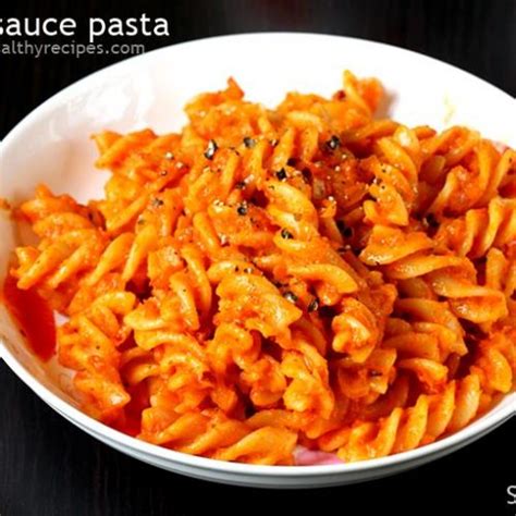 Red sauce pasta recipe - Swasthi's Recipes