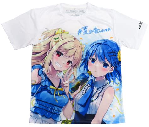 駿河屋 【オリジナル】フルグラフィックtシャツ Lサイズ なつめえり C102 東京ビッグサイト土産（tシャツ）