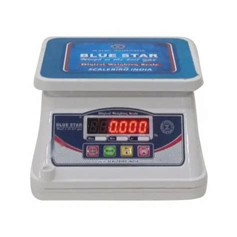 BLUE STAR Digital Table Top Scale ABS Chotu Size 175x225 Mm Capacity