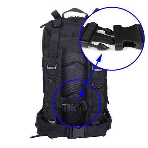 Tactical Backpack L Military Molle Rucksack Waterproof Mens Bag