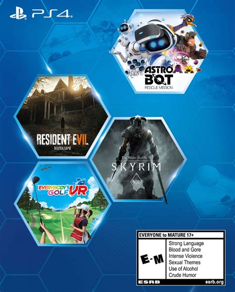 Best Buy: Sony PlayStation VR Bundle Five-Game Pack 3004966