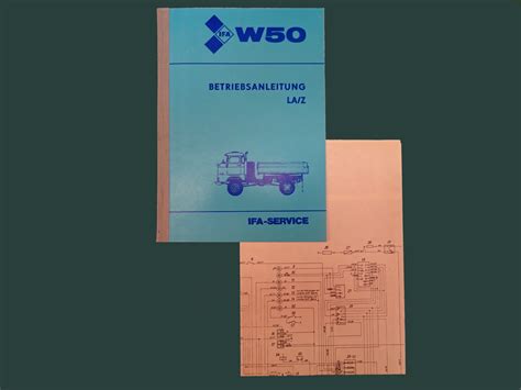 Betriebsanleitung Handbuch Lkw Ifa W50 Laz 1984 Ostmobile