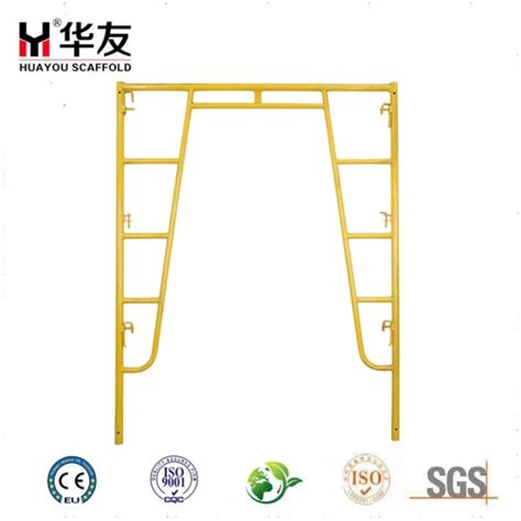 Galvanized Steel Ladder H Frame Scaffolding System Painted Mason Frames