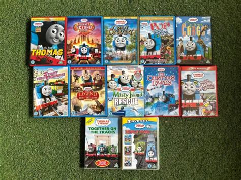 THOMAS THE TANK Engine Animation DVD Bundle Collection Job Lot X14 16