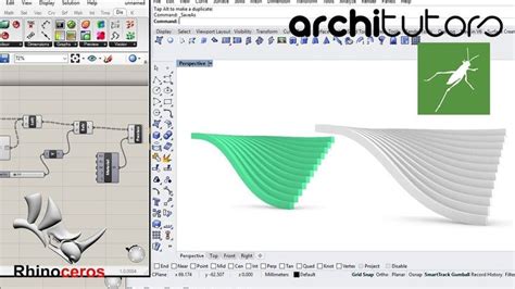 Stairs Formation In Grasshopper In Rhino Script And Definition Architutors Parametric Design