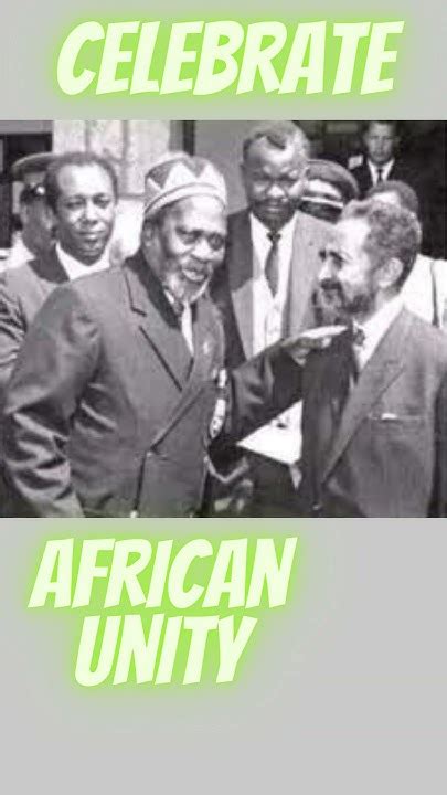 Organization Of African Unity Oau May 25 1963 60 Years Anniversary