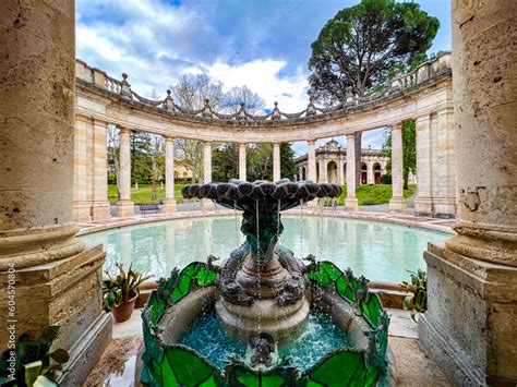 View Of Terme Tettuccio In Montecatini Terme Tuscany Italy Stock