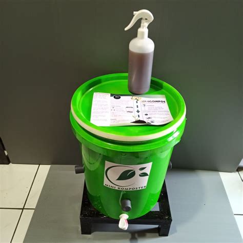 jual ember tong komposter sampah organik rumah tangga  liter shopee