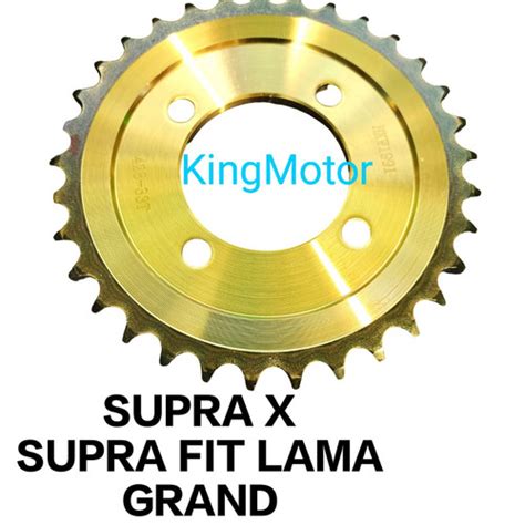 Jual GEAR GIR BELAKANG GIGI TARIK GOLD 30T SUPRA GRAND SUPRA FIT WIN