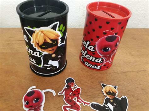 Miraculos Lady Bug E Cat Noir Produtos Personalizados No Elo7