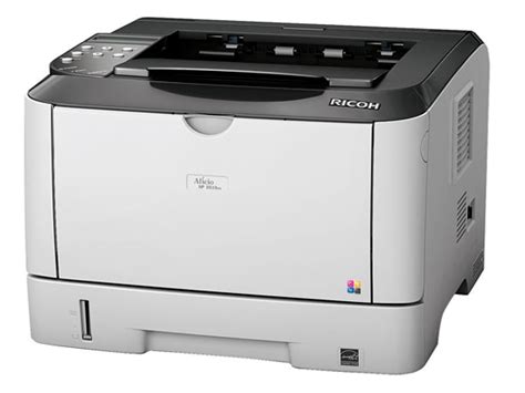 RICOH Aficio SP 3500N | Лазерный принтер А4 | Характеристики ...