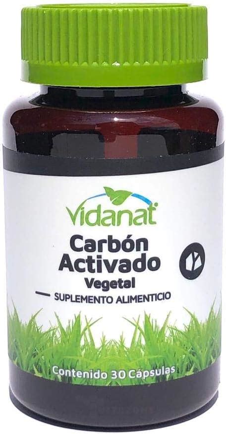 Vidanat Carb N Activado Vegetal C Psulas Mg Vidanat Amazon