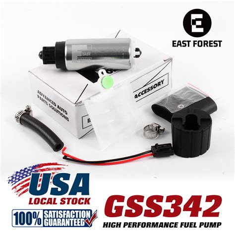 Replace Walbro Ti Gss Lph Fuel Pump Qfs Kit For Honda Civic