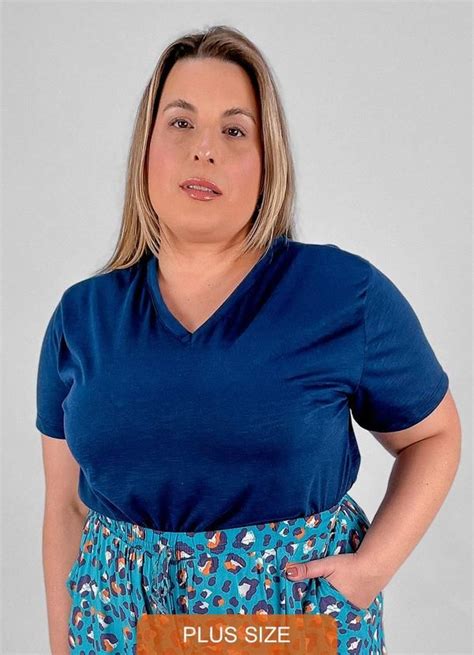 Miss Masy Plus Blusa Plus Size Rebeca Marinho Peca