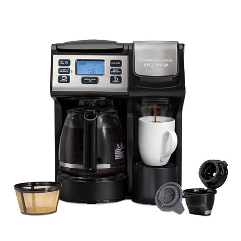 Hamilton Beach 49915 FlexBrew Trio Cafetera de 2 vías compatible con