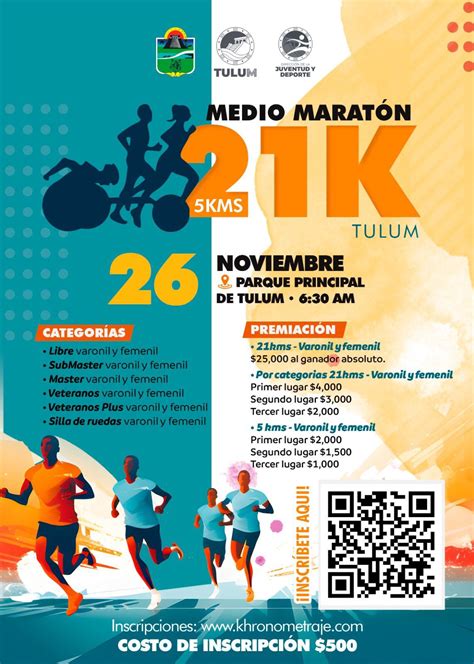 Todo Listo Para La Carrera Medio Marat N K De Tulum Quadratin