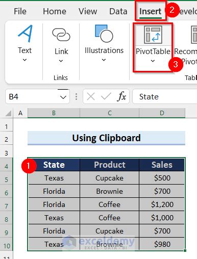 How To Copy And Paste Pivot Table Values With Formatting In Excel