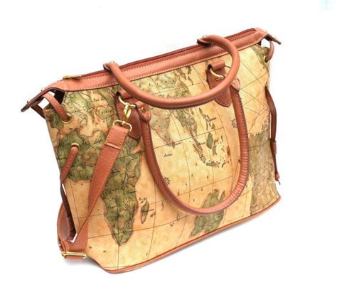 Vintage Atlas Bag Vintage Atlas Purse Vintage Map Messenger Bag