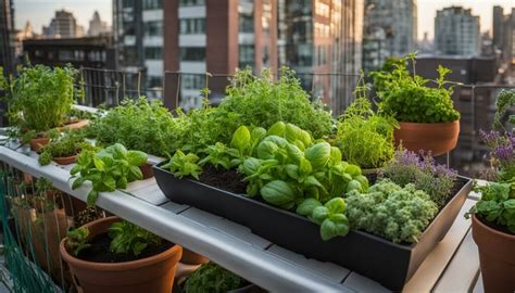 Urbanes Gärtnern auf kleinem Raum