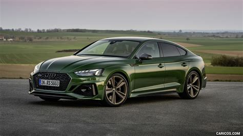 Audi Rs Sportback My Color Sonoma Green Front Three Quarter