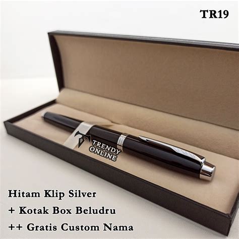 Jual Pulpen Elegan Roller Ball TR19 FREE Cetak Nama Ball Point