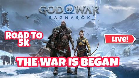 God of War Ragnarök is Coming let s play God of war pc live gaming