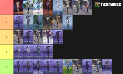 All Widowmaker Skins November Tier List Community Rankings