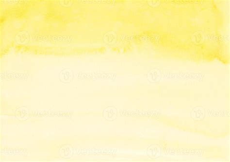 Watercolor Light Yellow Ombre Background Texture Pastel Watercolour