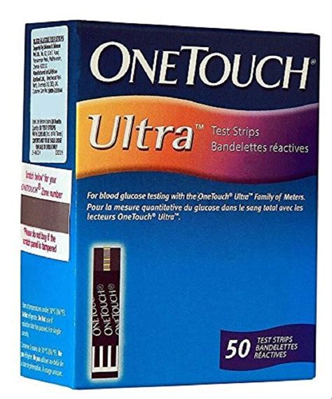 One Touch Ultra Blood Glucose Test Strip One Touch Glucose Test Strips