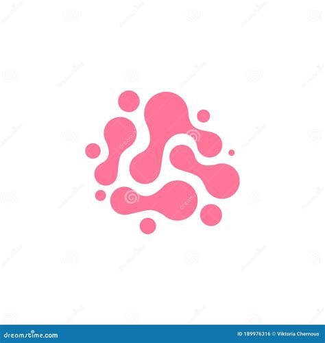 Probiotics Flat Icon Vector Color Illustration On White Background