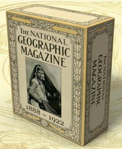 NATIONAL GEOGRAPHIC Vintage Magazines 1888 1922 Complete On DVD Rom