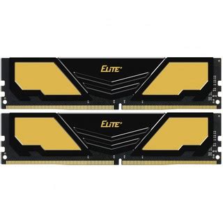 Jual TEAMGROUP MEMORY TEAM ELITE PLUS DDR4 2x8GB 3200Mhz BLACK GOLD