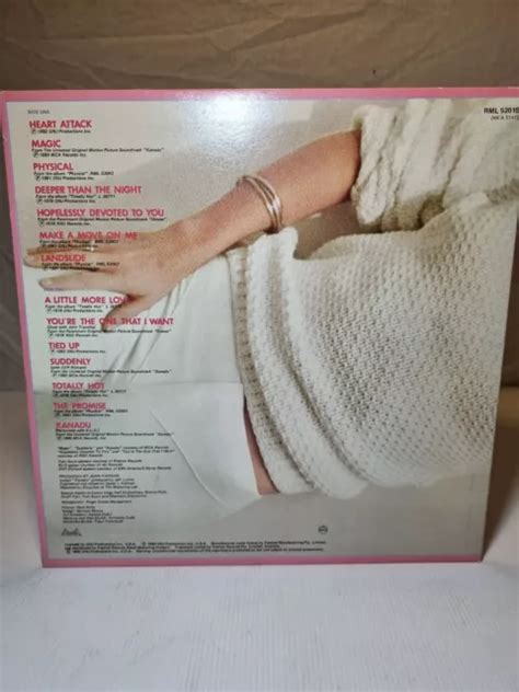 Olivia Newton John Greatest Hits Vol Lp Vinyl Album Oz Press