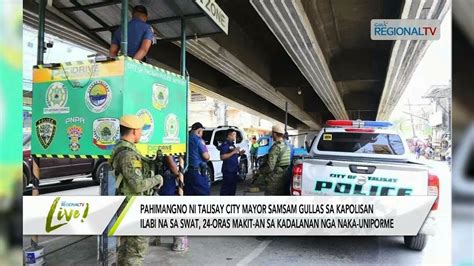 Gma Regional Tv Live Seguridad Sa Mga Patigayon Sa Talisay City Gipahingusgan Youtube