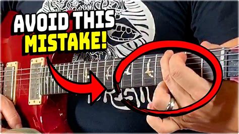 Top 10 Mistakes That Beginners Make Guitar Tips And Tricks Youtube