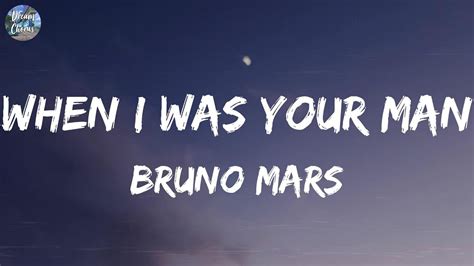 Bruno Mars When I Was Your Man Lyrics Miley Cyrus Flowers Justin