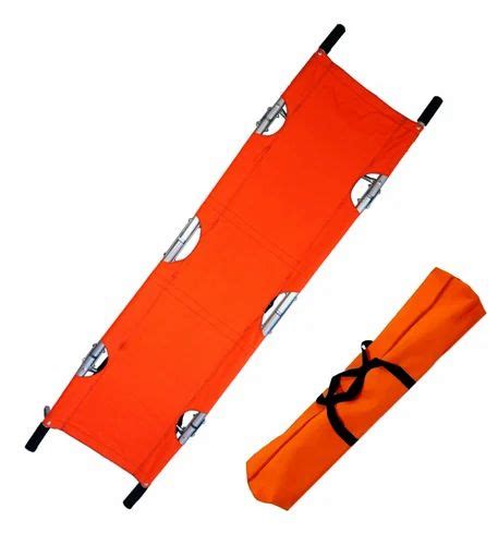 Otica Four Fold Stretcher For Medical Emergency With Patient Holding