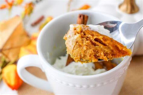 Pumpkin Spice Mug Cake