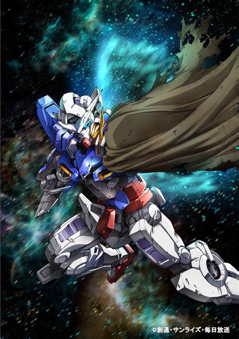 GN-001RE Gundam Exia Repair Wallpaper Poster Image